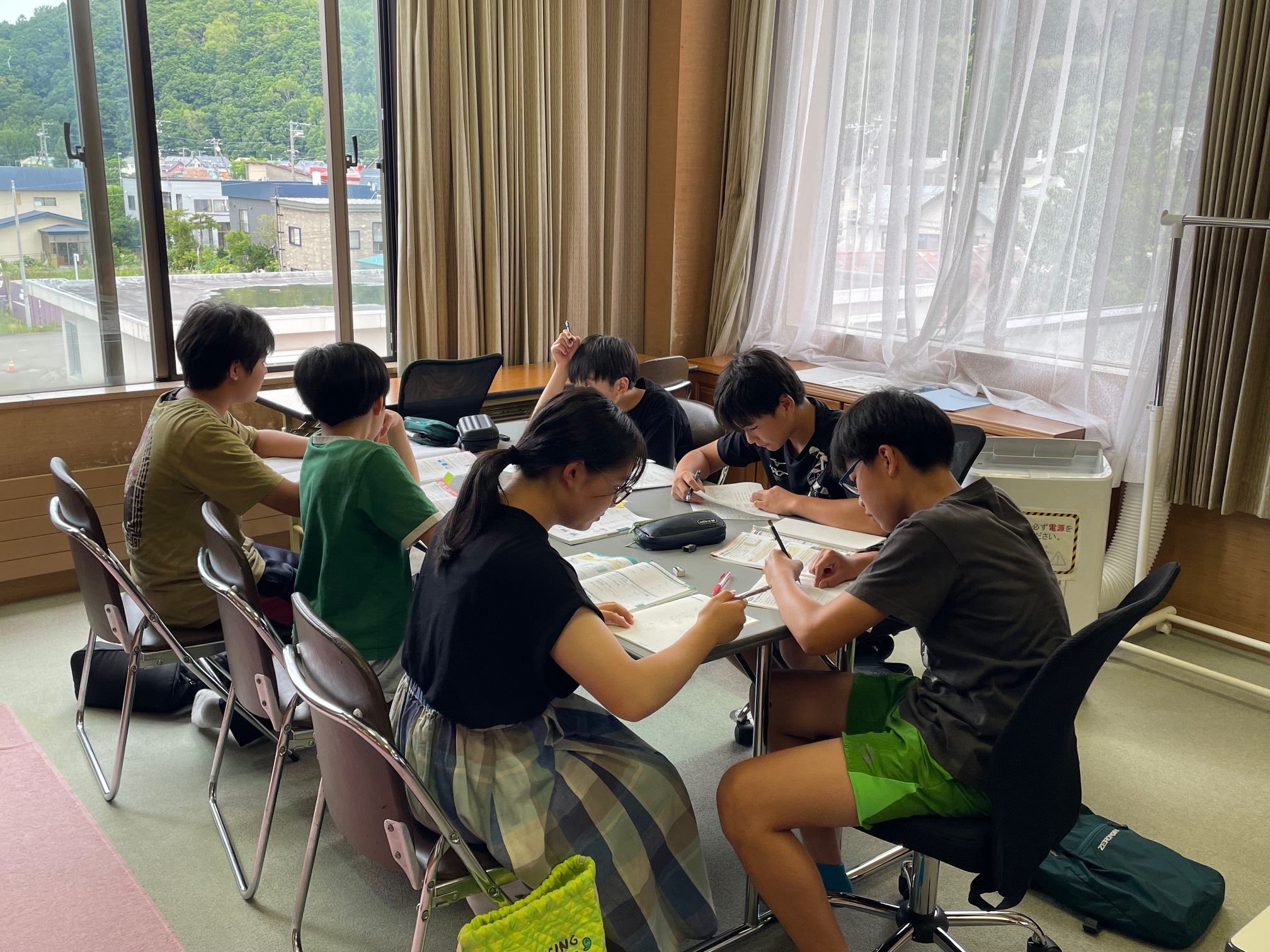 中学生学習会2
